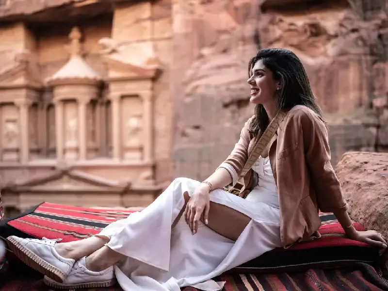 Una Donna a Petra, tour giordania 8 giorni